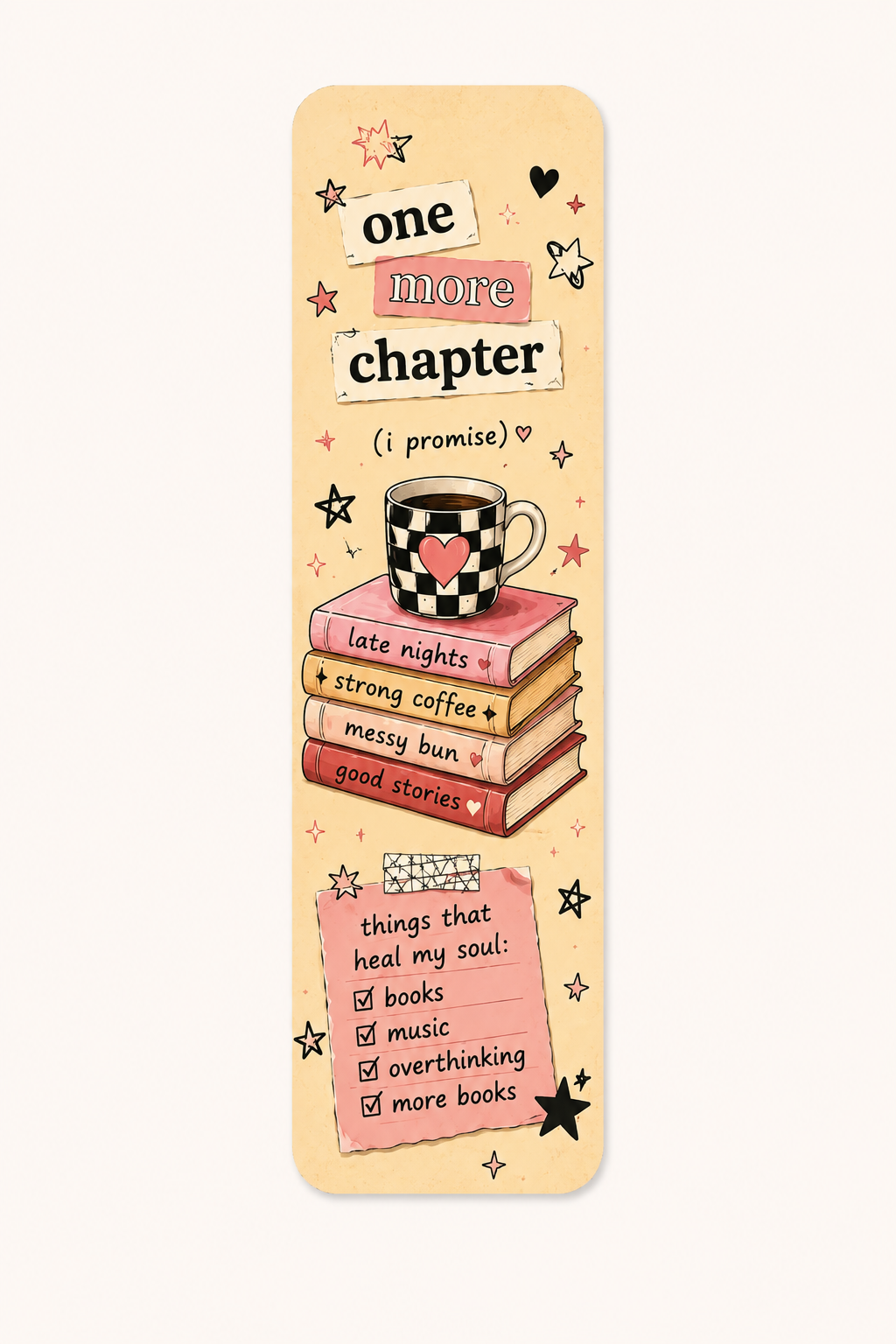 One More Chapter Bookmark