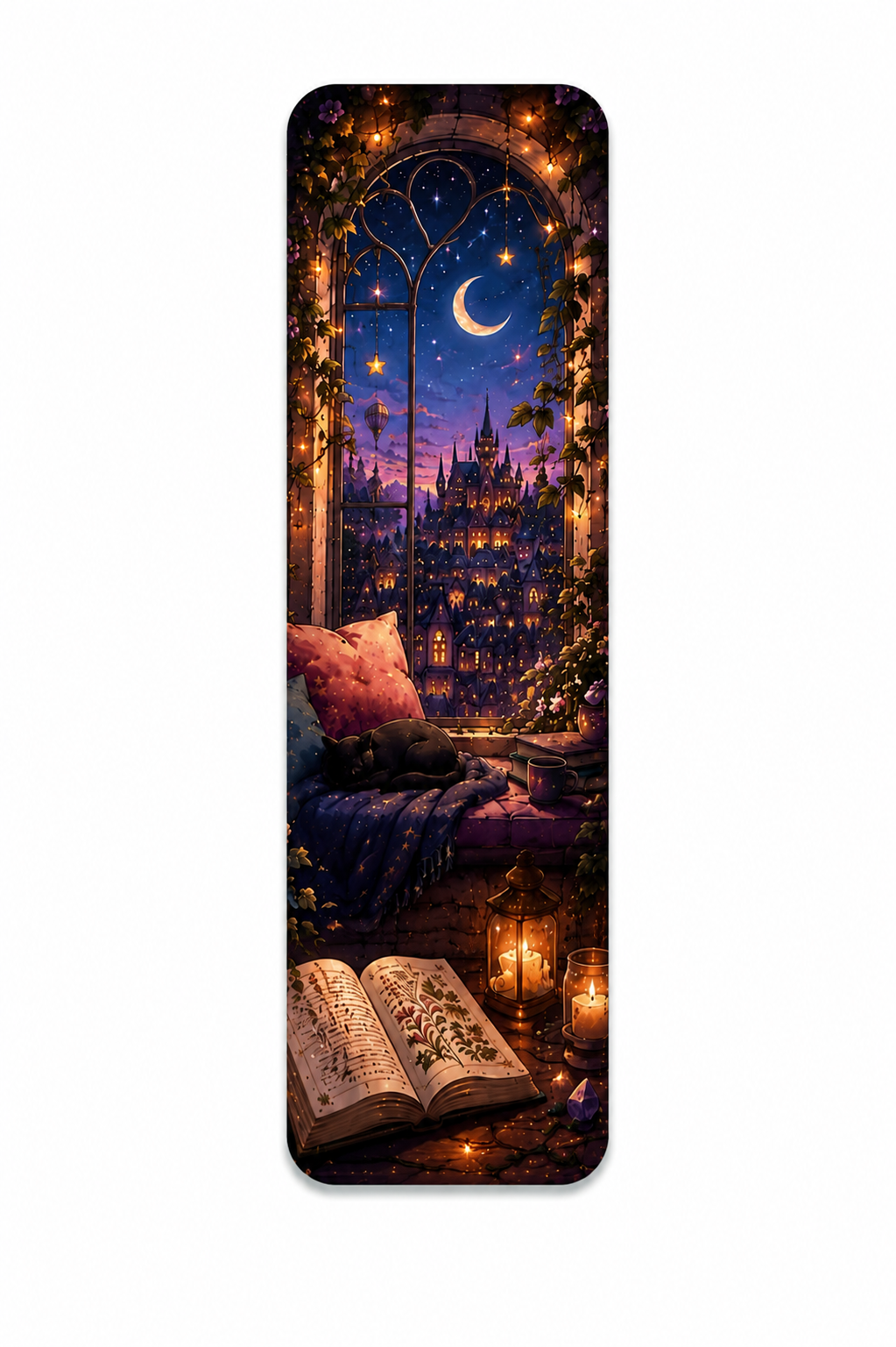 Enchanted Night Reading Bookmark