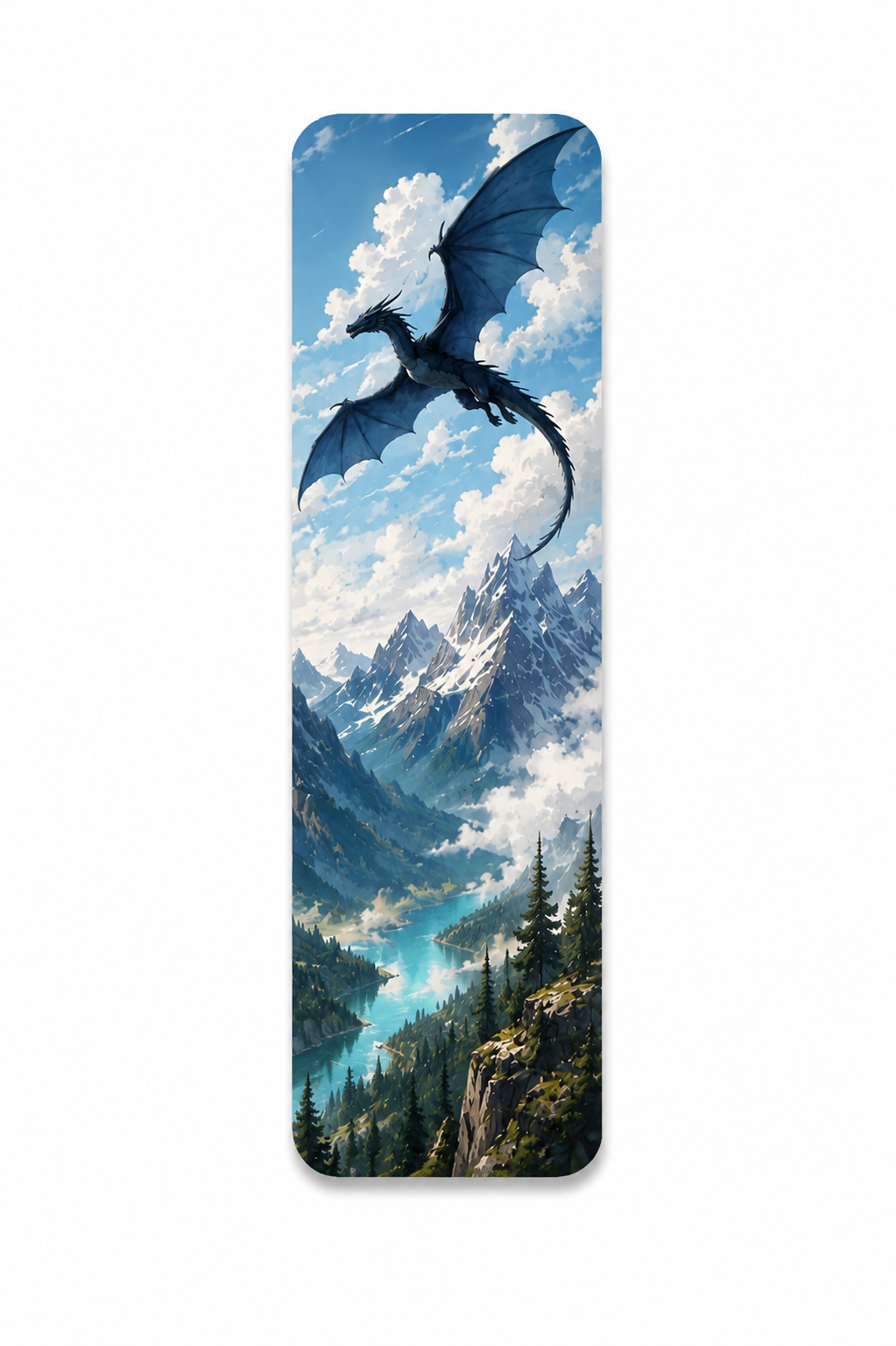 Dragon’s Flight Fantasy Bookmark