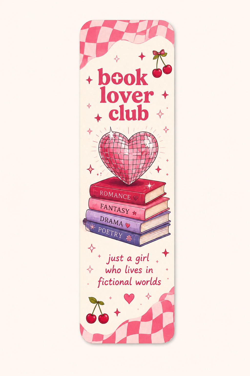 Book Lover Club Bookmark