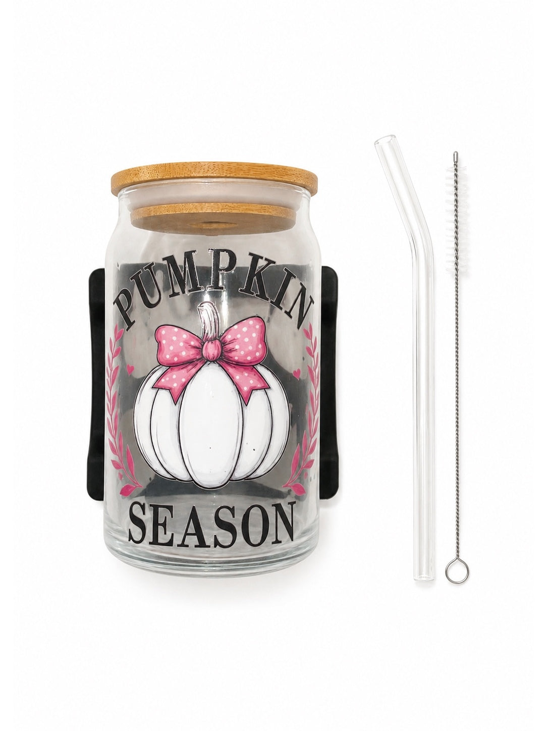 Pumpkin Season Glass Tumbler