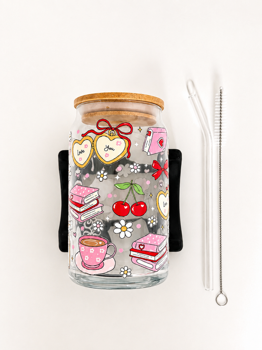 Cherry On Top Glass Tumbler