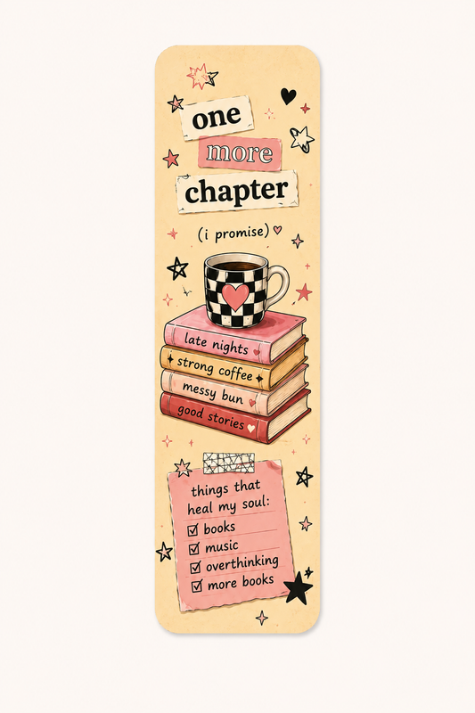 One More Chapter Bookmark