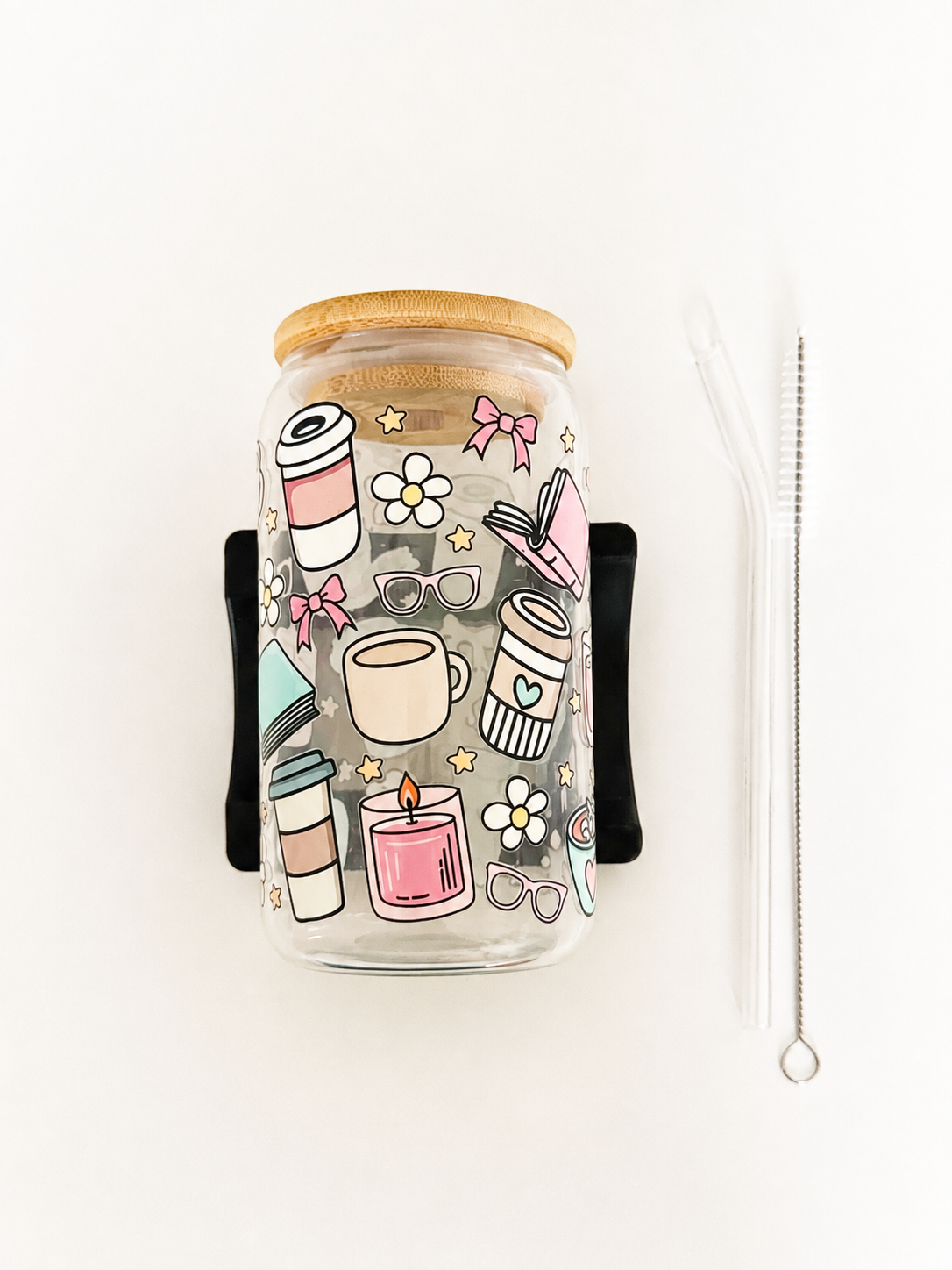 Main Character Energy Glass Tumbler